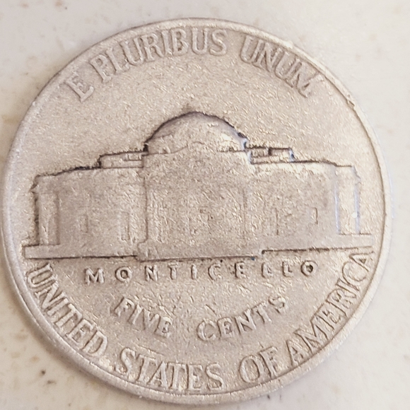 RARE 1940 NICKEL W/NO MINT MARK - Picture 4 of 4